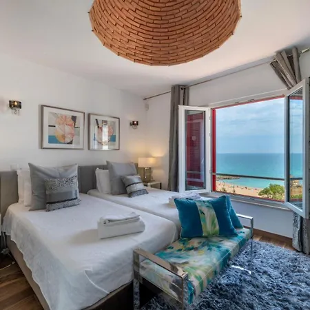 Vila Villa Front De Mer Avec Piscine Jacuzzi Acces Prive Plage En Famille Et Entre Amis Albufeira